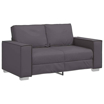 Fauteuil canapé Gris 160 x 78 x 84 cm Cuir artificiel