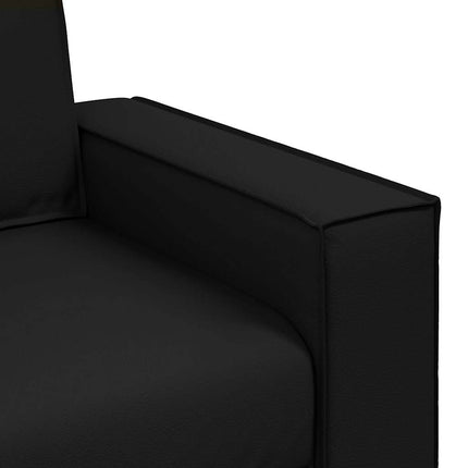 Fauteuil canapé Noir 160 x 78 x 84 cm Cuir artificiel