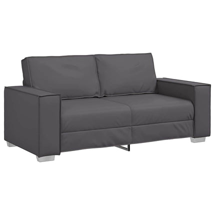 Fauteuil canapé Gris 180 x 78 x 84 cm Cuir artificiel