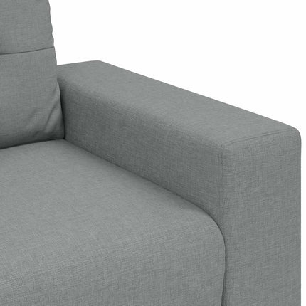 Fauteuil Gris clair 60 cm Tissu