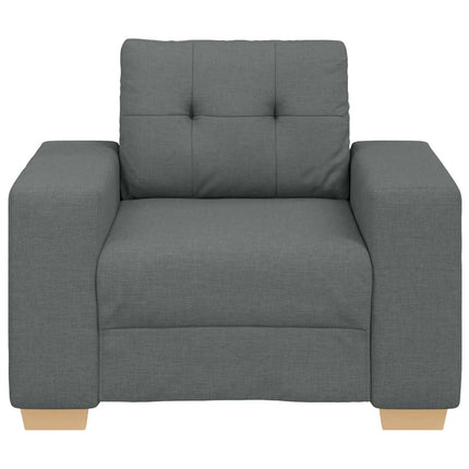Fauteuil Gris foncé 60 cm Tissu