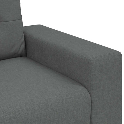 Fauteuil Gris foncé 60 cm Tissu