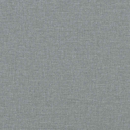 Canapé causeuse gris clair 120 cm tissu