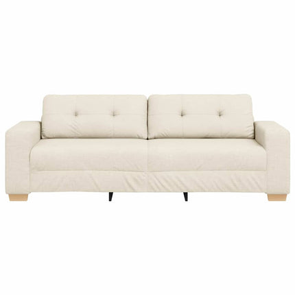 Canapé Beige 220 x 78 x 84 cm Lin