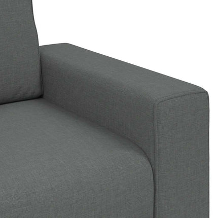 Fauteuil gris foncé 60 cm tissu