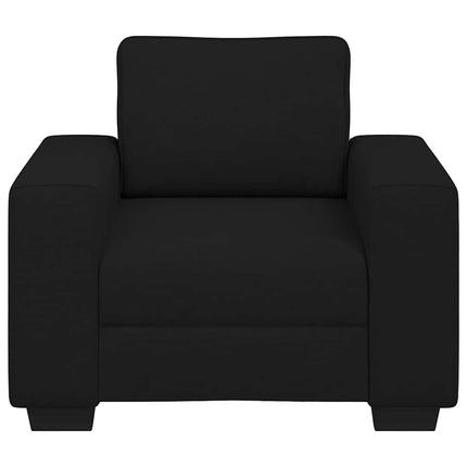 Fauteuil noir 60 cm tissu