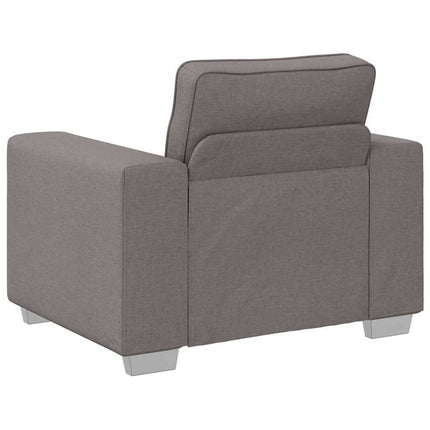 Canapé avec coussin Taupe 100 x 77 x 82 cm tissu