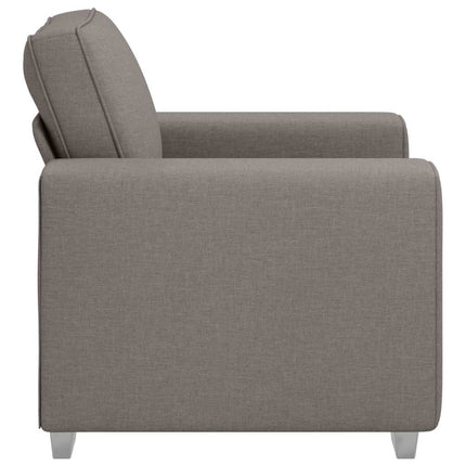 Canapé avec coussin Taupe 100 x 77 x 82 cm tissu