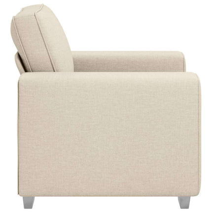 Canapé Beige 100 x 77 x 82 cm Lin