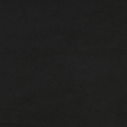 Canapé à 3 places noir 178 cm velours