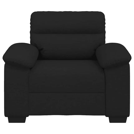 Fauteuil noir 60 cm tissu