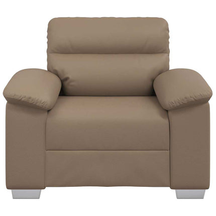 Fauteuil cappuccino 60 cm similicuir