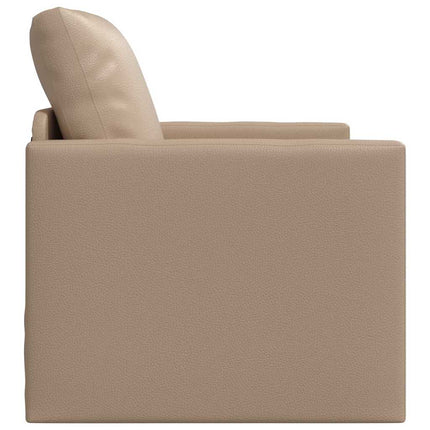 Sofa Lit de Sol Cappuccino 74 x 77 x 81 cm Faux cuir