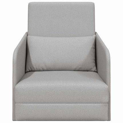 Canapé-Lit Gris nuage 65 x 80 x 83 cm tissu