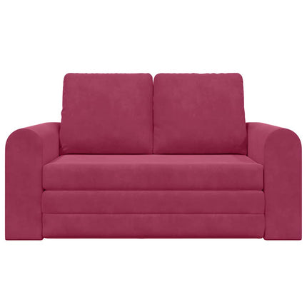 Canapé-Lit Bordeaux 148 x 71 x 83 cm Velours