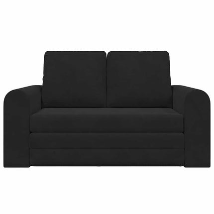 Canapé-Lit Noir 148 x 71 x 83 cm Velours
