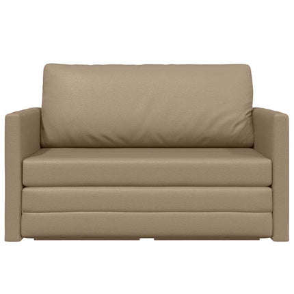 Canapé-Lit Cappuccino 124 x 71 x 78 cm Cuir artificiel