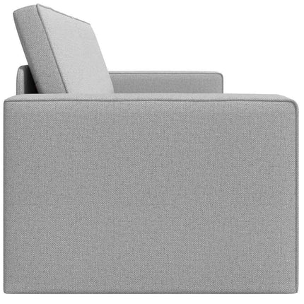 Canapé-lit au sol Gris nuage 245 x 78 x 77 cm tissu