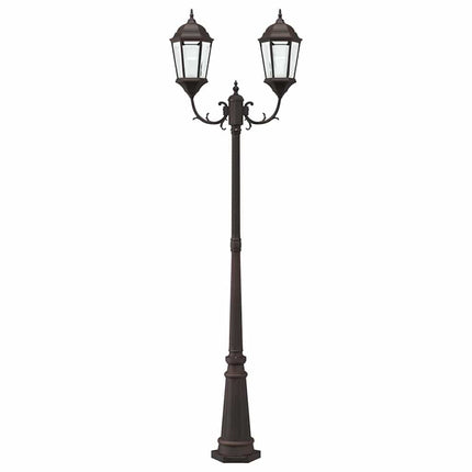 Lumière de jardin Bronze 235 cm Aluminium