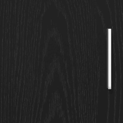 Support d'aquarium chêne noir 121x41x58 cm bois d'ingénierie