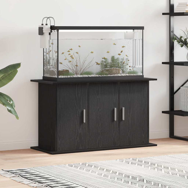 Support d'aquarium Chêne noir 101 x 41 x 58 cm Bois d'ingénierie