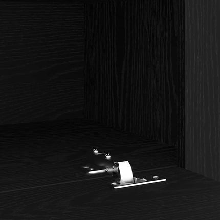 Meuble TV Noir 120 x 35 x 40 cm Bois d'ingénierie