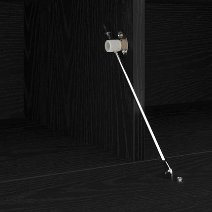 Meuble TV 2 pcs Noir 75 x 35 x 40 cm Bois d'ingénierie