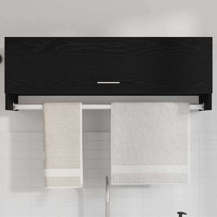 Armoire Chêne noir 100 x 32,5 x 35 cm Bois d'ingénierie