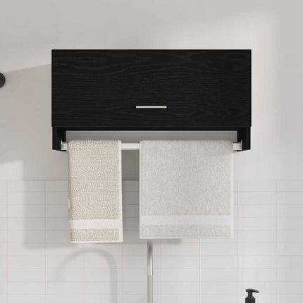 Armoire Chêne noir 70 x 32,5 x 35 cm Bois d'ingénierie