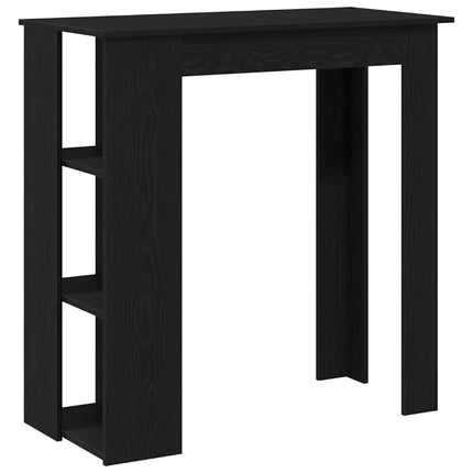 Table de bar Chêne noir 102 x 50 x 103,5 cm Bois d'ingénierie