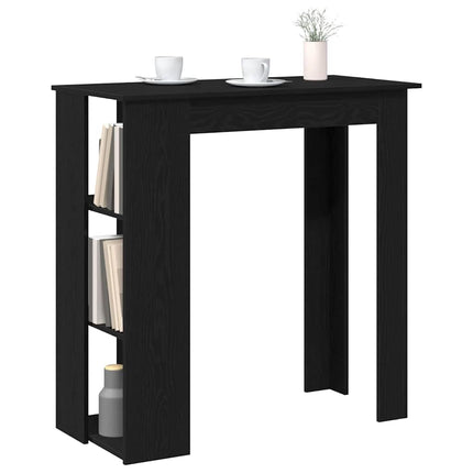 Table de bar Chêne noir 102 x 50 x 103,5 cm Bois d'ingénierie