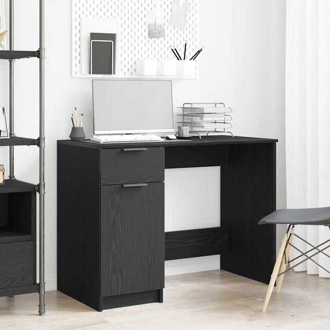 Bureau Chêne noir 100 x 50 x 75 cm Bois d'ingénierie