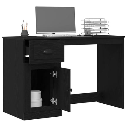 Bureau Chêne noir 50 x 115 x 75 cm Bois d'ingénierie