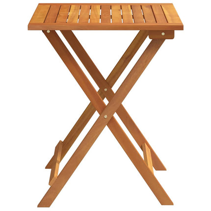 Table de jardin pliante Naturel 60 x 60 x 72 cm