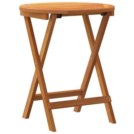 Table de jardin pliante Naturel 60 x 60 x 72 cm