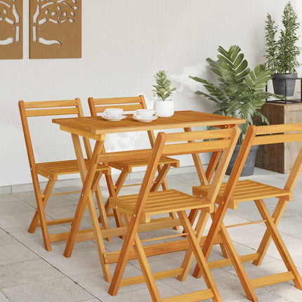 Table de Jardin Marron 90 x 55 x 75 cm Bois d'acacia massif