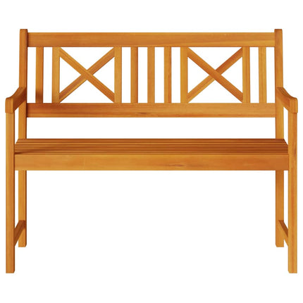 Banc de jardin Marron 110 x 56 x 90 cm Bois d'acacia massif