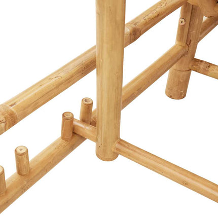 Chaise longue 55x199x30 cm bambou