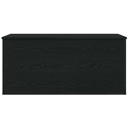 Boîte de Rangement avec stockage Chêne noir 100 x 42 x 46 cm