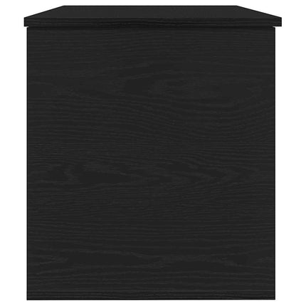 Boîte de Rangement avec stockage Chêne noir 100 x 42 x 46 cm