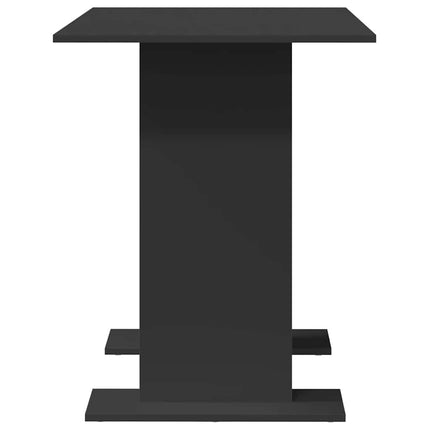 Table de salle à manger Noir 110 x 60 x 75 cm Bois d'ingénierie