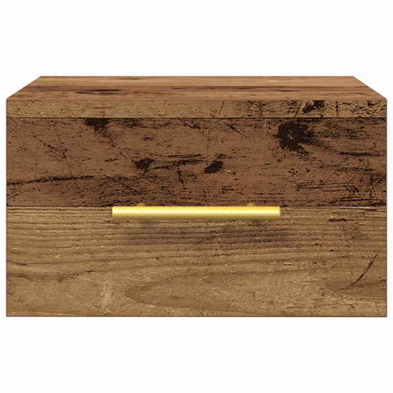 Cabinet de chevet 2 pcs Bois ancien 35 x 35 x 20 cm