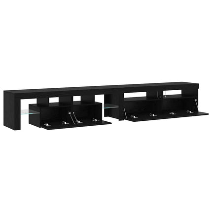 Meubles TV 3 pcs Chêne noir 260 x 36.5 x 40 cm