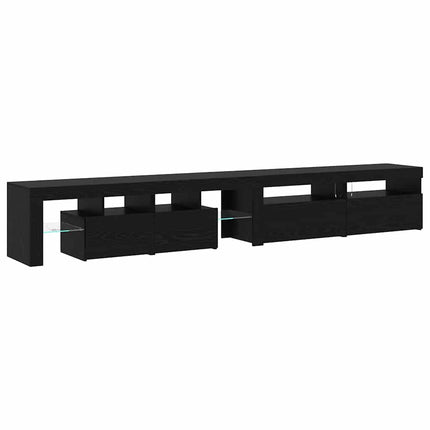 Meubles TV 3 pcs Chêne noir 260 x 36.5 x 40 cm