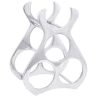 Étagère à vin Argent 23 x 14 x 28 cm Aluminium