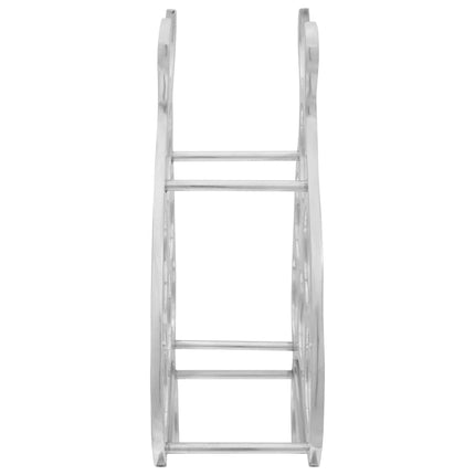 Étagère à vin Argent 38 x 33 x 13 cm Aluminium