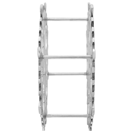 Étagère à vin Argent 39 x 39 x 14 cm Aluminium