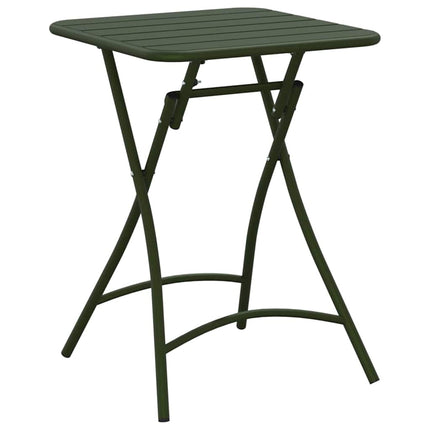 Table de Jardin Vert foncé 55 x 55 x 73 cm