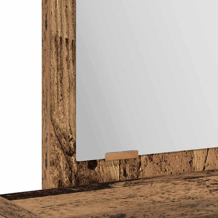 Coiffeuse Bois Ancien 50 x 41 x 140 cm Bois d'ingénierie