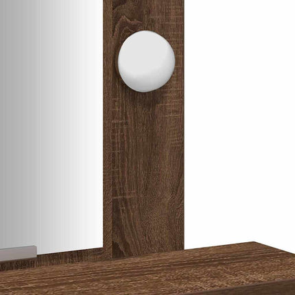 Table de Toilette Marron 50 x 41 x 140 cm Bois d'ingénierie